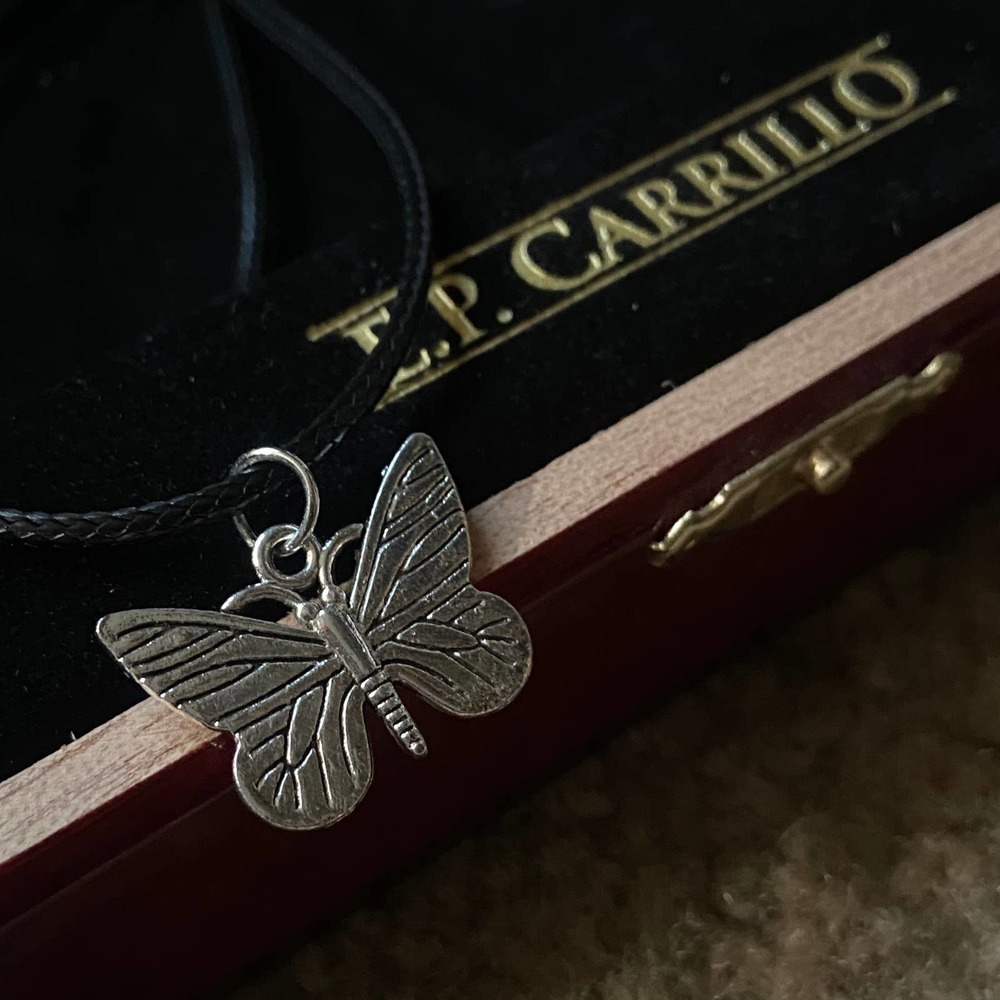 Butterfly - Silver Necklace